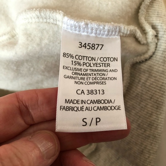 Tuff Athletics Hoodie. Heathered Gray. Size small - Picture 4 of 4